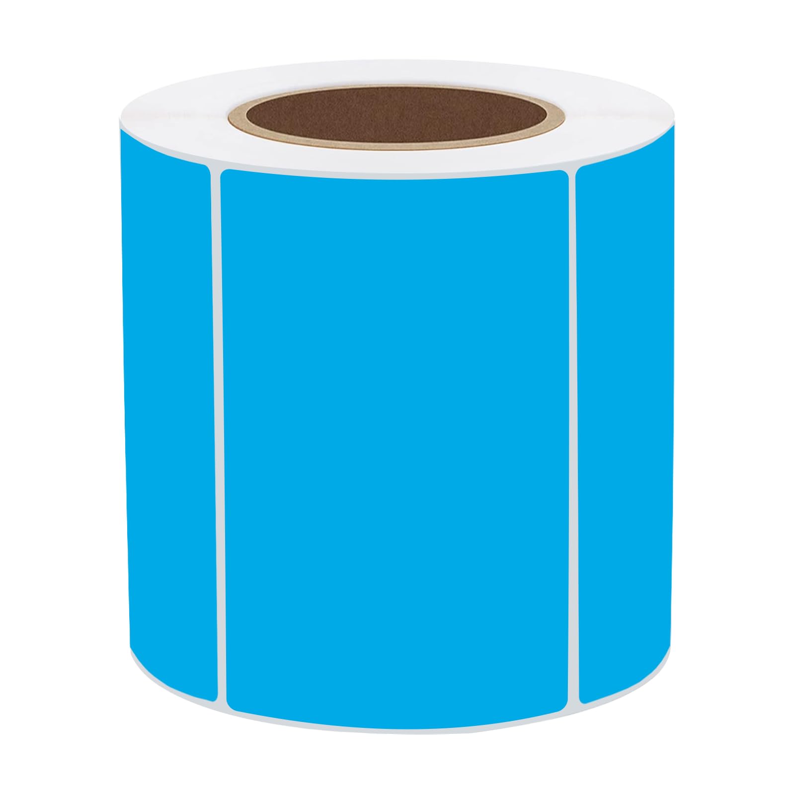 STARLIBOO 3x2 inch Color Direct Thermal Labels for Shipping, Bar code, Address, Thermal Printer Labels Stickers Compatible with Rollo & Zebra Desktop Printers(Blue)