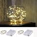 Pack of 2 sets LED SopoTek 7ft 20 LEDS Starry Lights Fairy Lights Copper LED Lights Strings AA Battery Powered Ultra Thin String Wire(Battery not included)