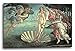 Printed Paintings Impresión sobre Lienzo (120x80cm): Sandro Boticelli - El Nacimiento de Venus
