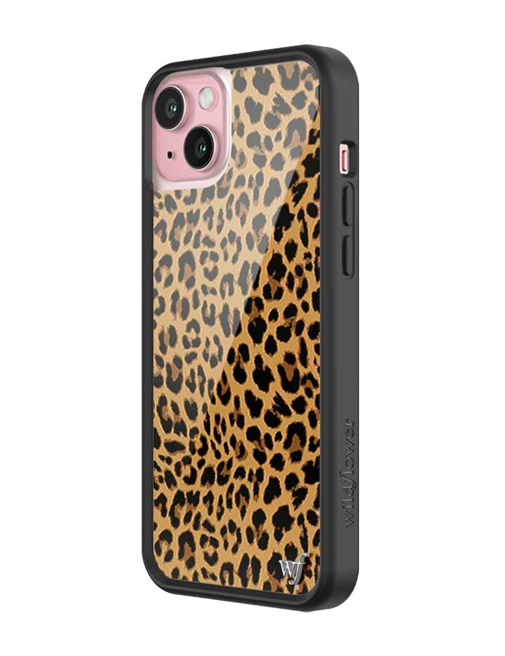 Image of Wildflower Cases - iPhone 15 Plus Compatible - Meow - Brown