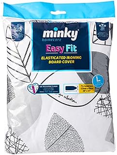 Minky PP23002000 Easy Fit Extra-Wide Ironing Board Cover, 122 x 43 cm