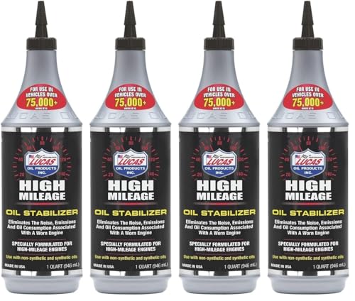Lucas Oil 10118 High Mileage Oil Stabilizer - 1 Quart
