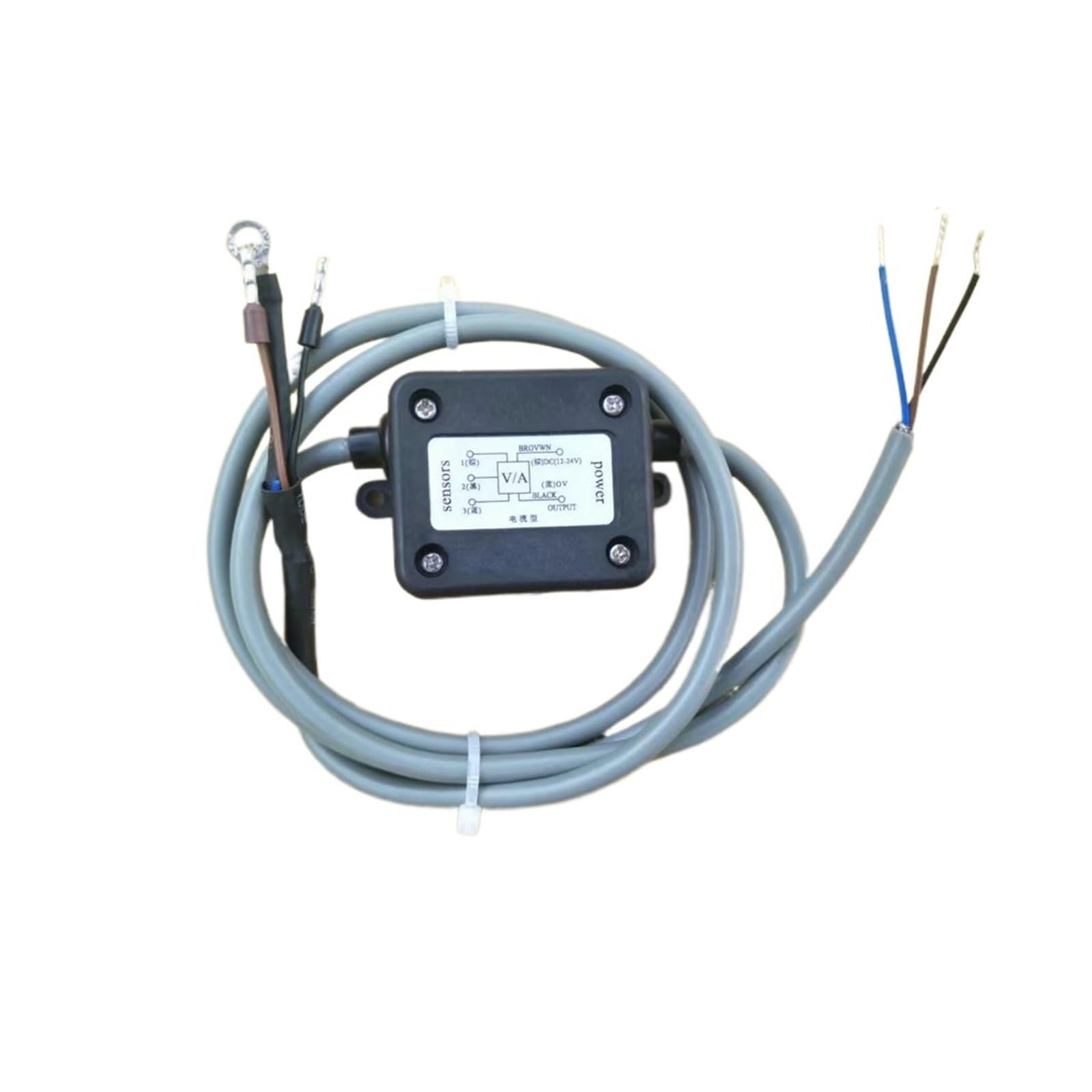 QAZXSEMUI Resistance Ruler Transmitter Module 0-5V 0-10V 4-20MA Displacement Sensor Converter(0-5v)