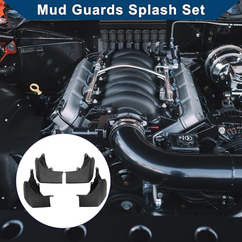 Image of Mud Flaps Splash Guards W /Mount Accessories for Land Rover Discovery 4 2009-2016 Front Rear Mud Guards 1 Set
