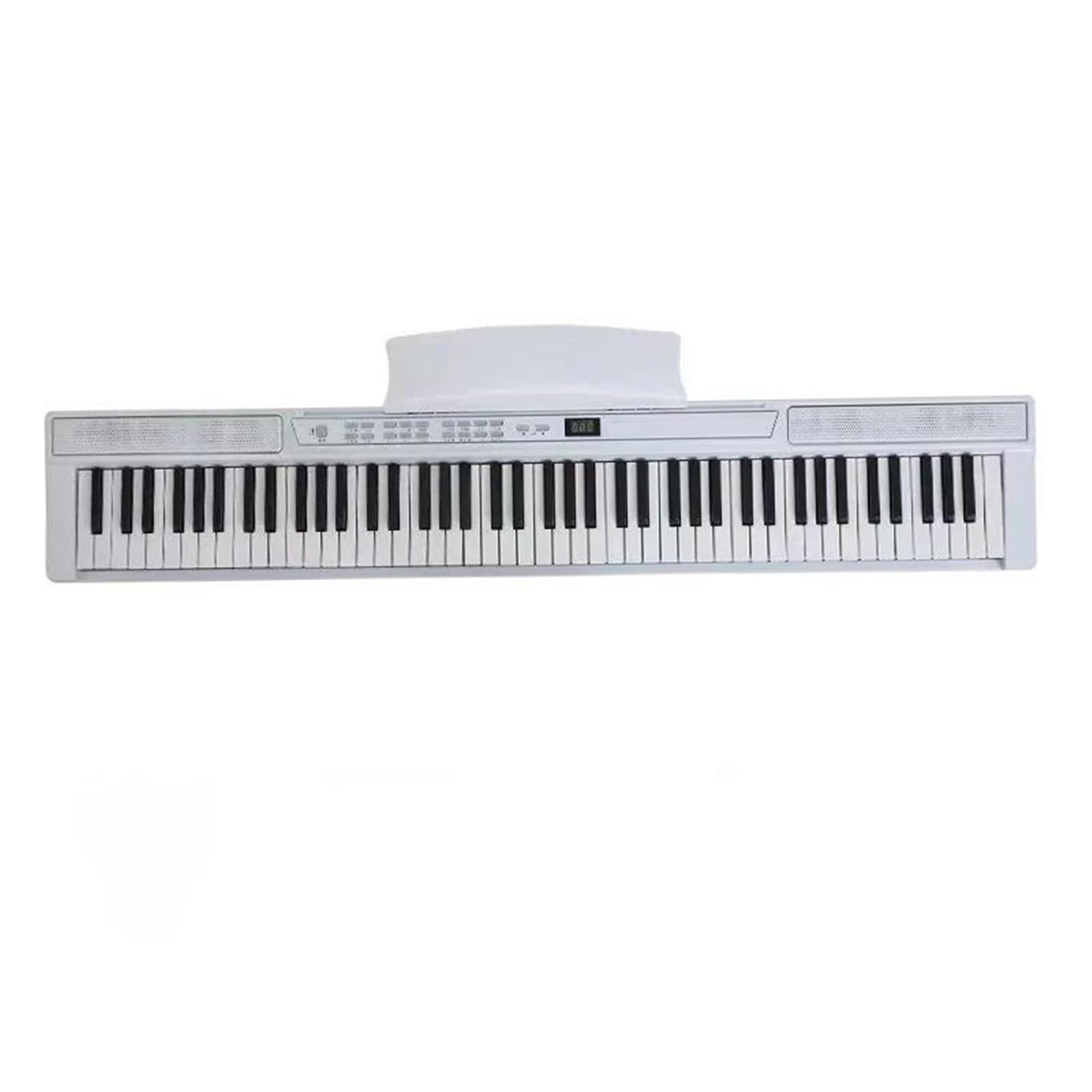 Profesjonalne Pianino Elektroniczne 88 Klawiszowe Pianino Elektroniczne Przenośne Profesjonalne Instrumenty Klawiszowe Dla Dorosłych Początkujących Muzyka(White)