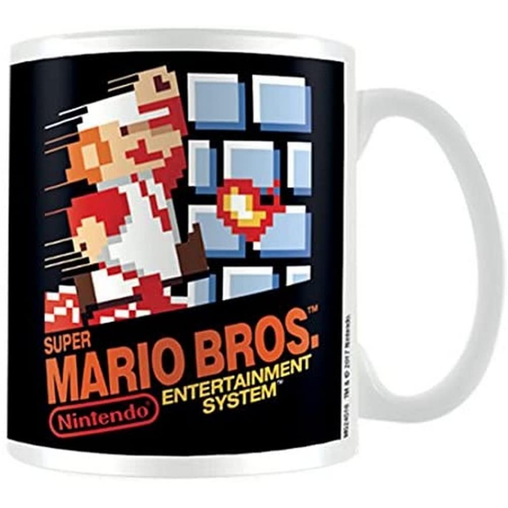 Pyramid International Super Mario (Nes Cover) Mug - 10Oz / 315Ml Ceramic Mug - One Size