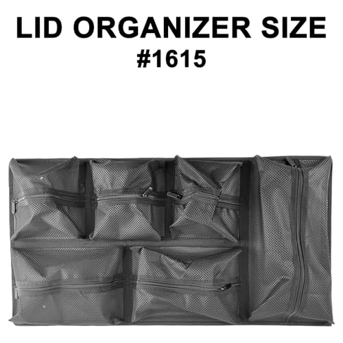 Image of LAFENLIN Lid Organizer for Pelican 1615 Case, Hook & Loop (Screws Inc.)