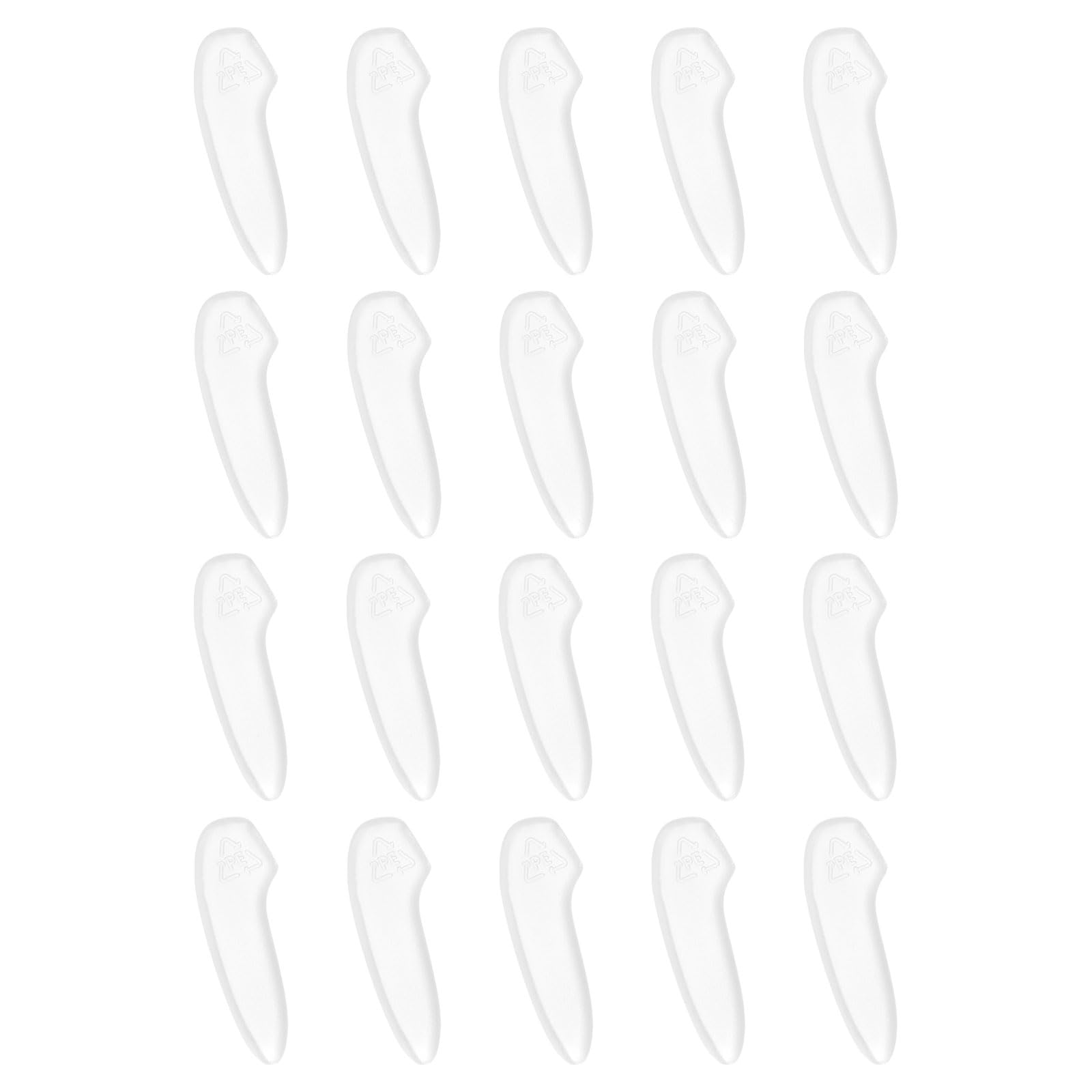 sourcing map 300Pcs Blade Knife Tip Protector Cover Plastic, Clear