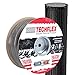 Braided Sleeving, 1.500 in, 50 ft, Black