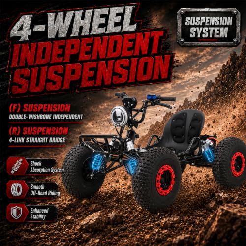 2400W MAX Off-Road Electric Kart