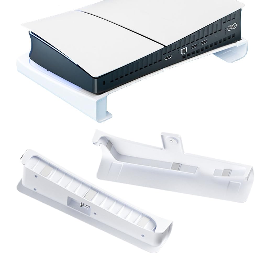 Transparent Horizontal Acrylic Stand for PS5 Slim Pro Disc Edition Console PS5 Slim Pro Console Game Accessories Horizontal-4