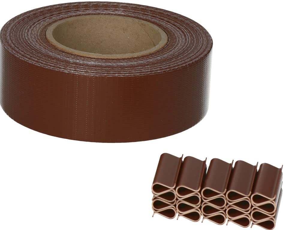 Sellon24 Pellicola Frangivista Per Recinzioni In PVC: Rotolo 35m X 19cm, Antracite RAL7016, 450g/m²