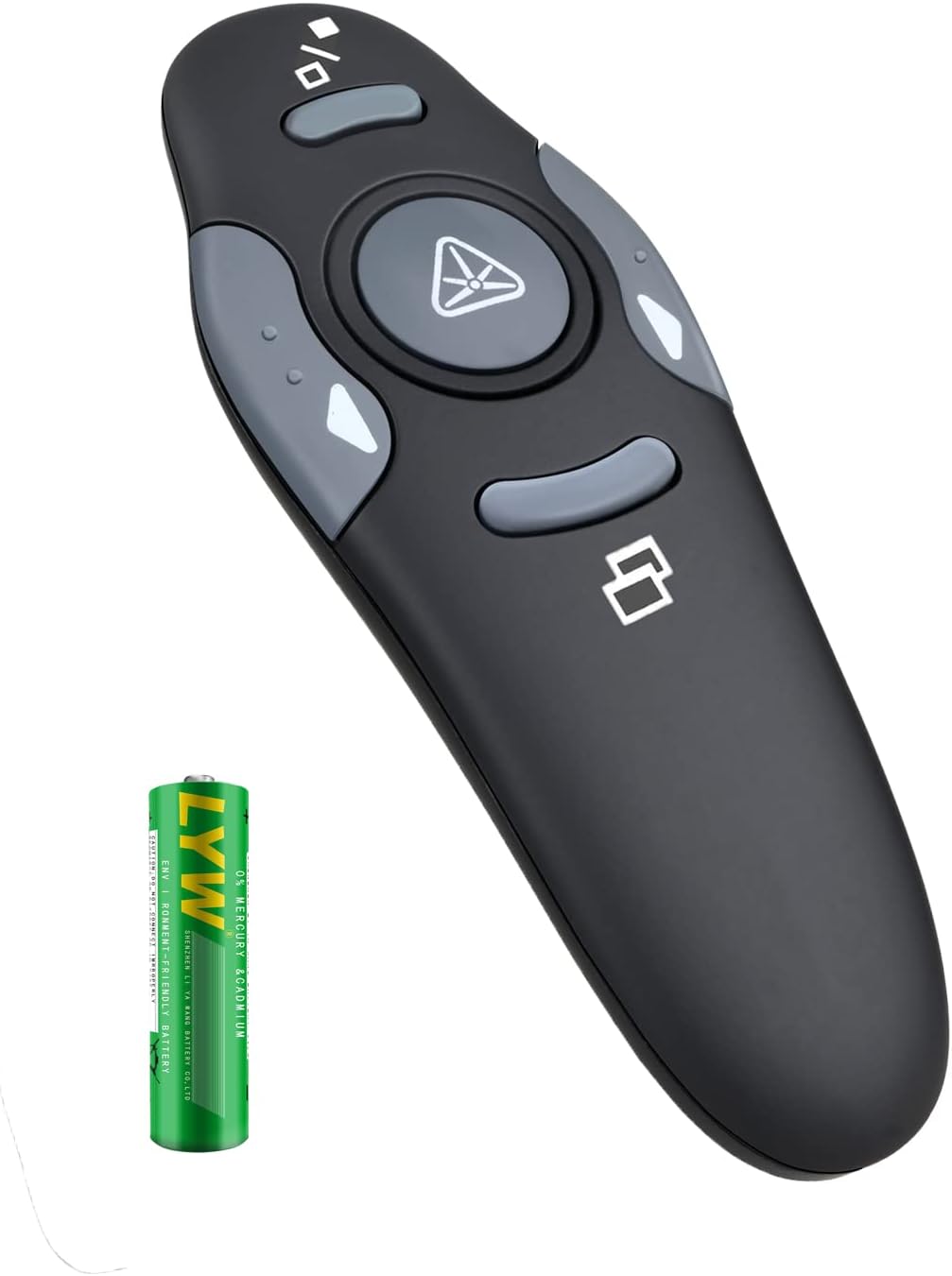 KUIYN Presentation Clicker Remote Laser Pointer Wireless