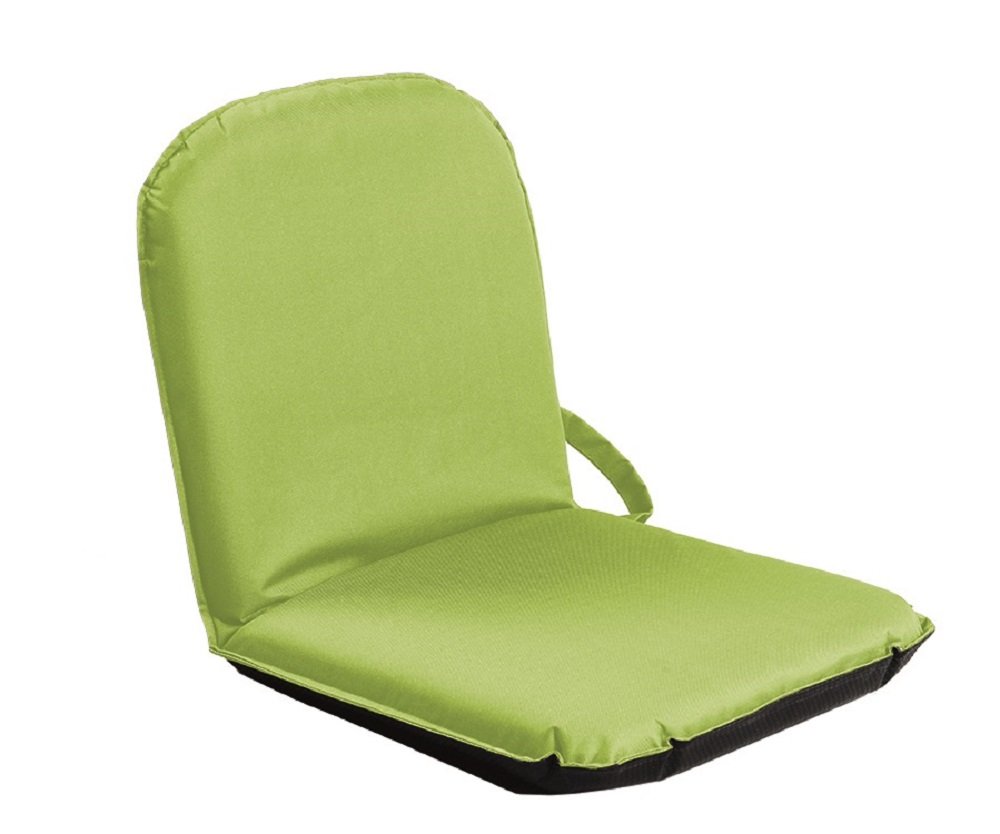 Bodensitzkissen, Bodenstuhl, Bodensitz Indoor/Outdoor mit Verstellbarer Rückenlehne grün von Bungarten