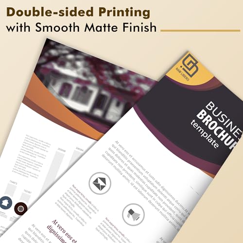 Image of Koala Photo Paper Double-side Matte 8.5X14 Inches Compatible with Inkjet Printer 48LB for Presentation 100 Sheets 180GSM