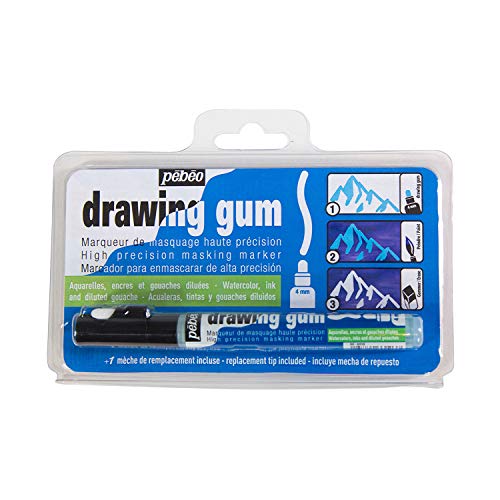 Pébéo 033104 Drawing Gum Marker onder beschermomhulsel punt 4 mm rond