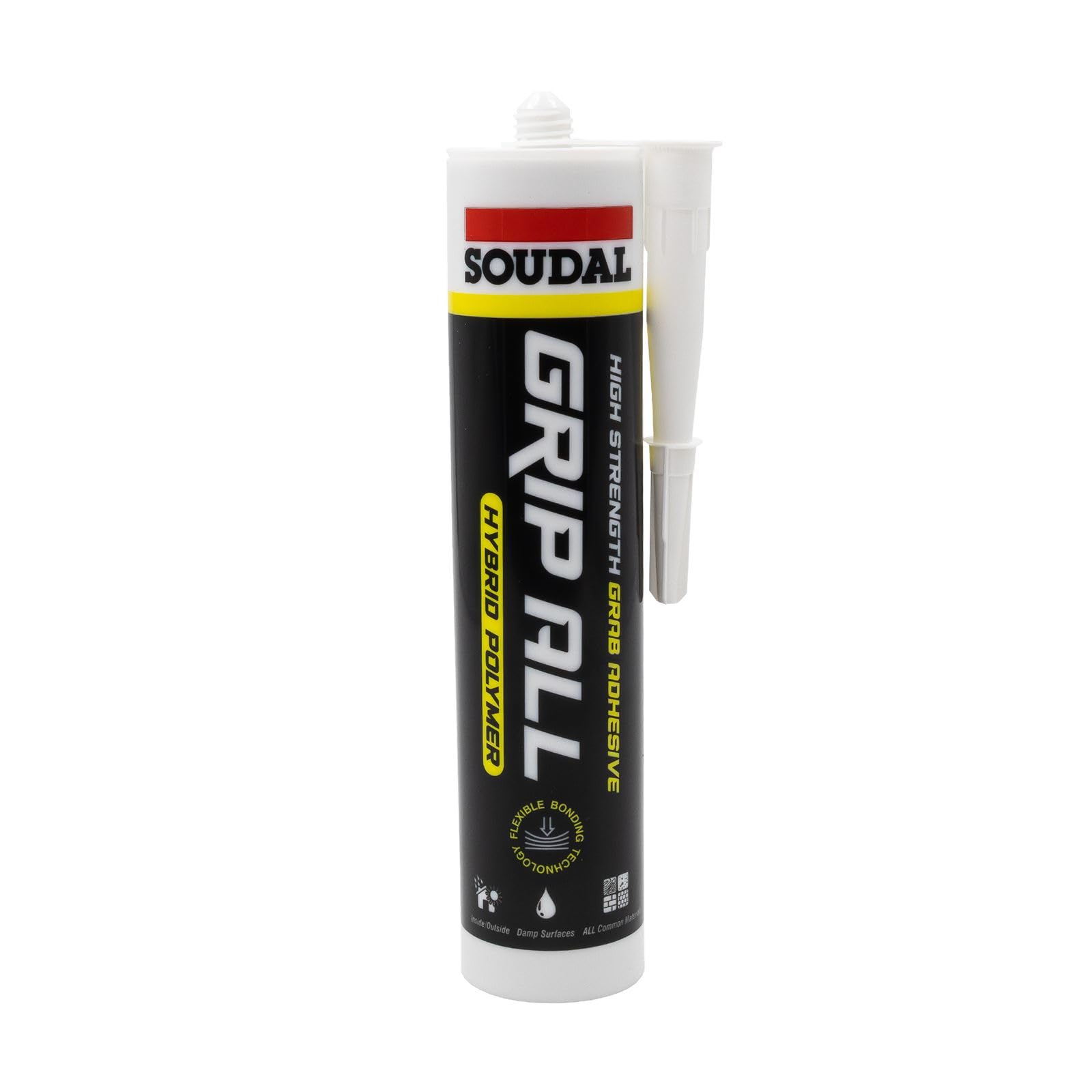 Soudal Grip ALL Hybrid SMX Polymer Adhesive (2 Pack) - White