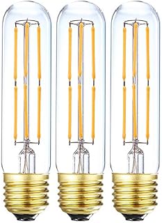 LEOOLS T10 Led Bulb, 6W Dimmable Led Tubular Bulbs, 60 Watt Incandescent Bulb