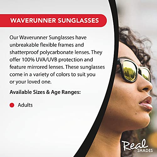 Real Shades Wave Runner Sunglasses for Adults2