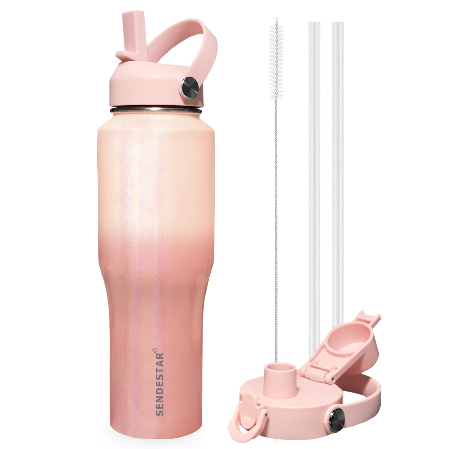 Photo 1 of SENDESTAR 40oz Stainless Steel Water Bottle