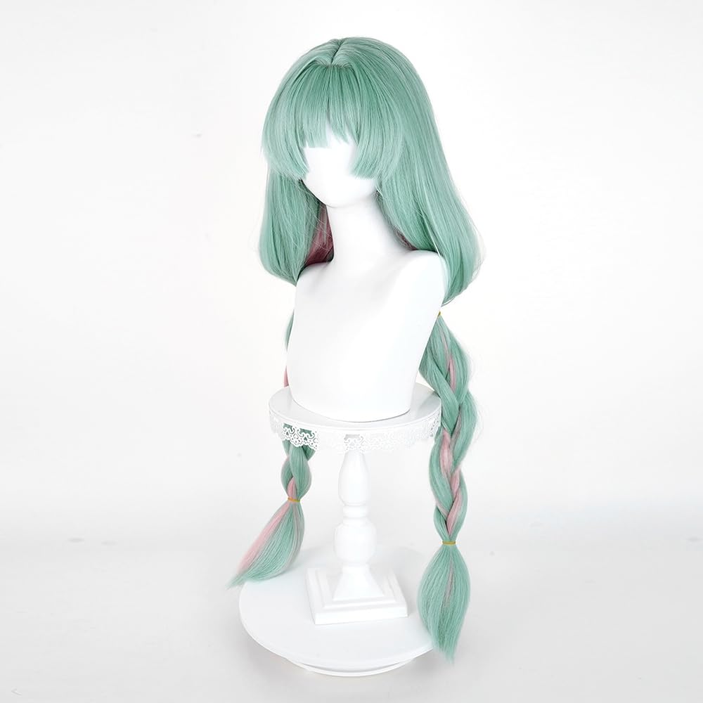 MOYEE Phrolova Cosplay Wig Comic Convention Costume Synthetic Hair for Halloween Christmas Party Role Play+Wig Cap
