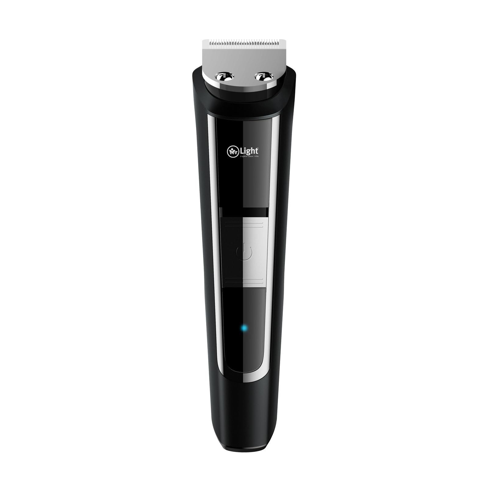 Mr. Light 3 In 1 Rechargeable Grooming Kit,Beard Trimmer for Men, Stainless Steel Blades with 2.4mm Precision, 10 Length Settings 45 Minutes Usage with Charging Indicator and 2 Combs, MR6032