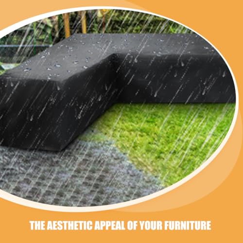 Housse de canapé d'angle imperméable PLAFOPE contre la pluie et l'humidité