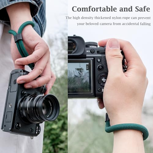 VOVMOEYA Camera Wrist Strap Rope,Camera Hand Strap Compatible with Fujifilm XT5 XH2S Nikon Z30 Z50 Canon EOS R6 R10 R50 Sony A6700 A6400 A6000 A7C II A7IV DSLR Camera - Image 4