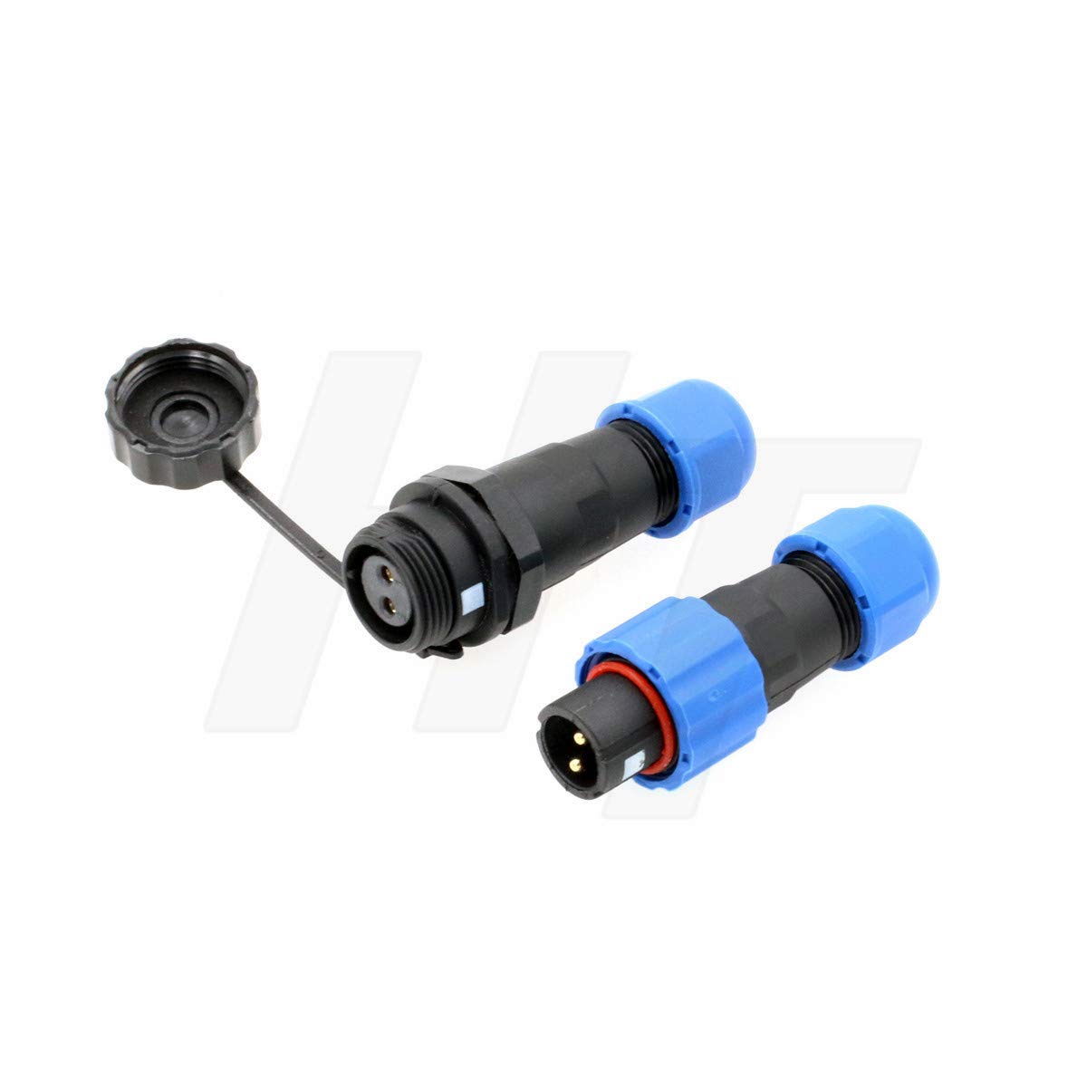 ZBLZGP Connettore impermeabile SD13 a 4 poli per il montaggio del pannello di controllo, spina elettrica per l'aviazione, maschio, femmina, 5 A, 250 V, connettori di alimentazione LED