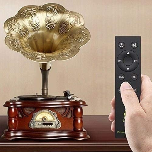 Platine Tourne-Disque rétro Tout en Un phonographe Vintage Gramophone nostalgique pour avec klaxon en cuivre, Haut… - Les Beatles, Paul McCartney, John Lennon, RIngo Starr, George Harrison Platine Tourne-Disque rétro Tout en Un phonographe Vintage Gramophone nostalgique pour avec klaxon en cuivre, Haut… – Image 7