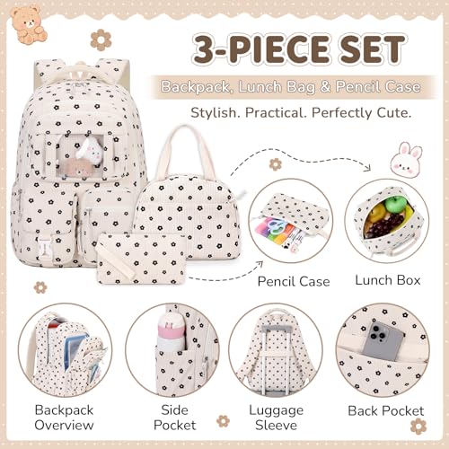Image of PIG PIG GIRL Kids Backpack for Girls School Bags for Middle School Students Book Bag for Elementary Primary School