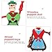 BESPORTBLE 4pcs Marionette Dolls Creative Hanging Puppet Toys for Boys and Girls Puppet Styles and Playtime