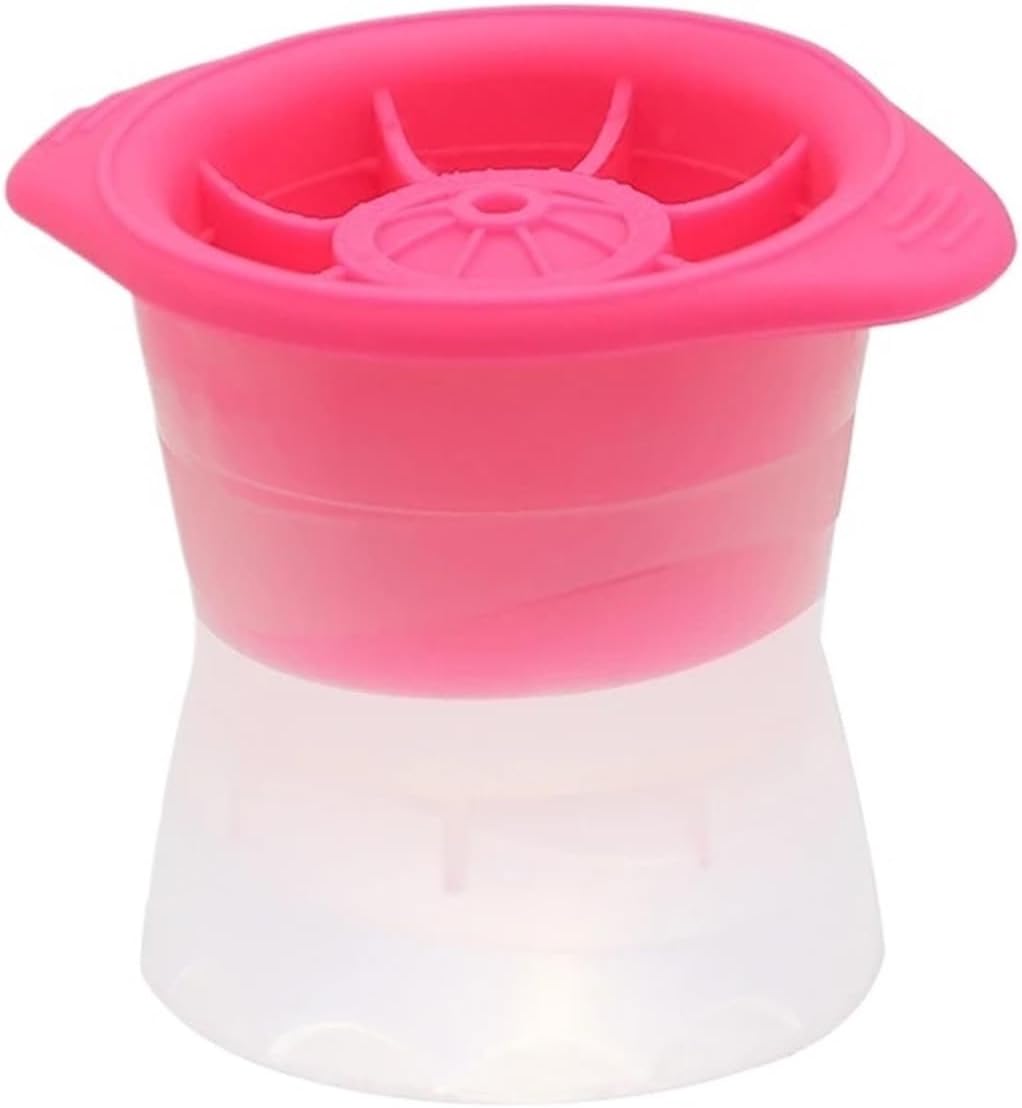 Whiskey Round Ice Cube Maker Silicone Ball Shape Spherical Mould Machine Quick Freezer Mold Tray Kitchen Tools(Y213Blue11cm)