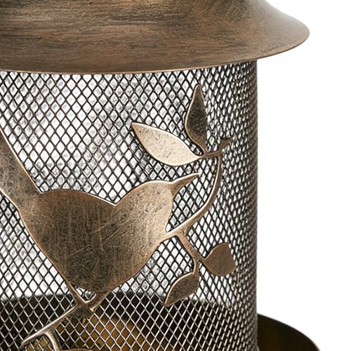 Mangeoire à oiseaux avec assiette large lavable pour l'extérieur - 7