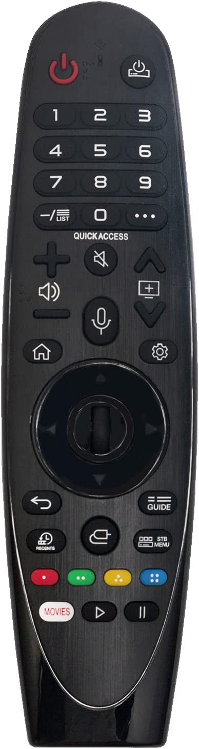 ALLIMITY AN-MR19BA Remote Control Replce Fit for LG Magic NanoCell OLED 4K TV 43UM7600PLB 49SM8200PLA 55UM7450PLA OLED55B9PLA OLED55C9MLB OLED55C9PLA OLED55E9PLA OLED65B9PLA OLED65C9MLB AKB75635301