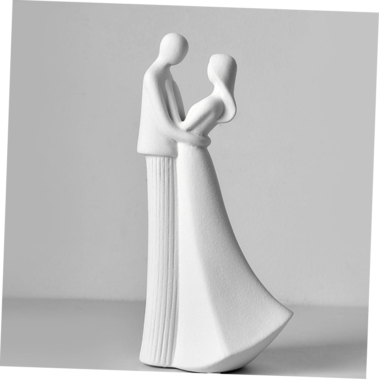Ciieeo Jubiläumsgeschenk Keramik-paarstatue Keramik-kunsthandwerk Romantisches Wohndekor Für Besondere Anlässe