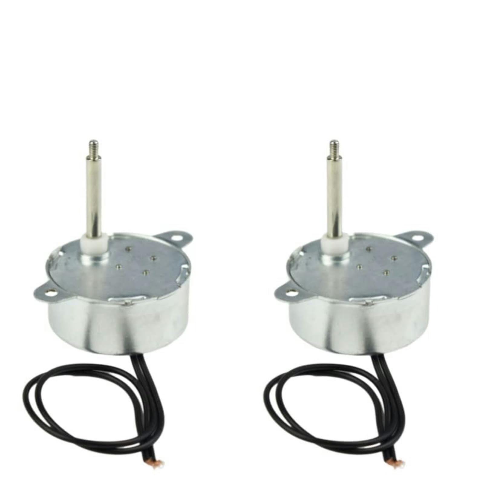 CONQUERALL 2PCS Small Synchronous Motor TYC40 12V 5RPM AC Shaft 35mm For Christmas tree Desktop Christmas Tree Decorative Colored Lights LED light School project