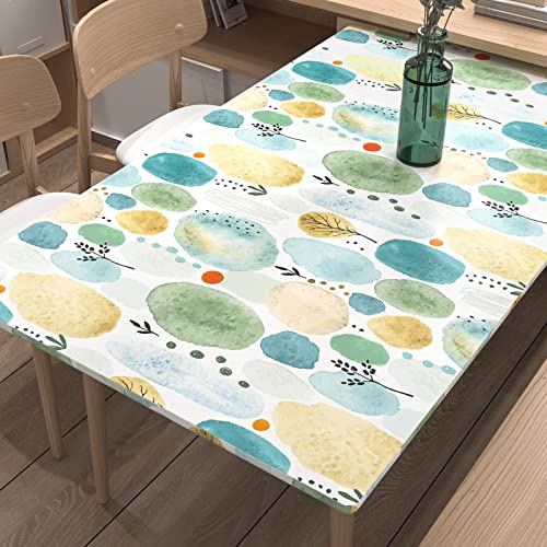 Wallderful Blue Abstract Self Adhesive Wallpaper Vintage Vinyl Peel And Stick Cabinet Covering Contact Paper Temporary Removable Roommates Peel And Stick Wallpaper Bathroom Kitchen Counter Top Paper #TOP4