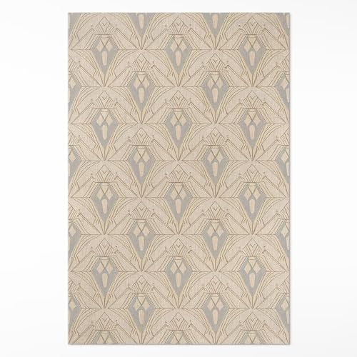 Tapis en vinyle 120x180 cm rectangle Floorart Design à ornements