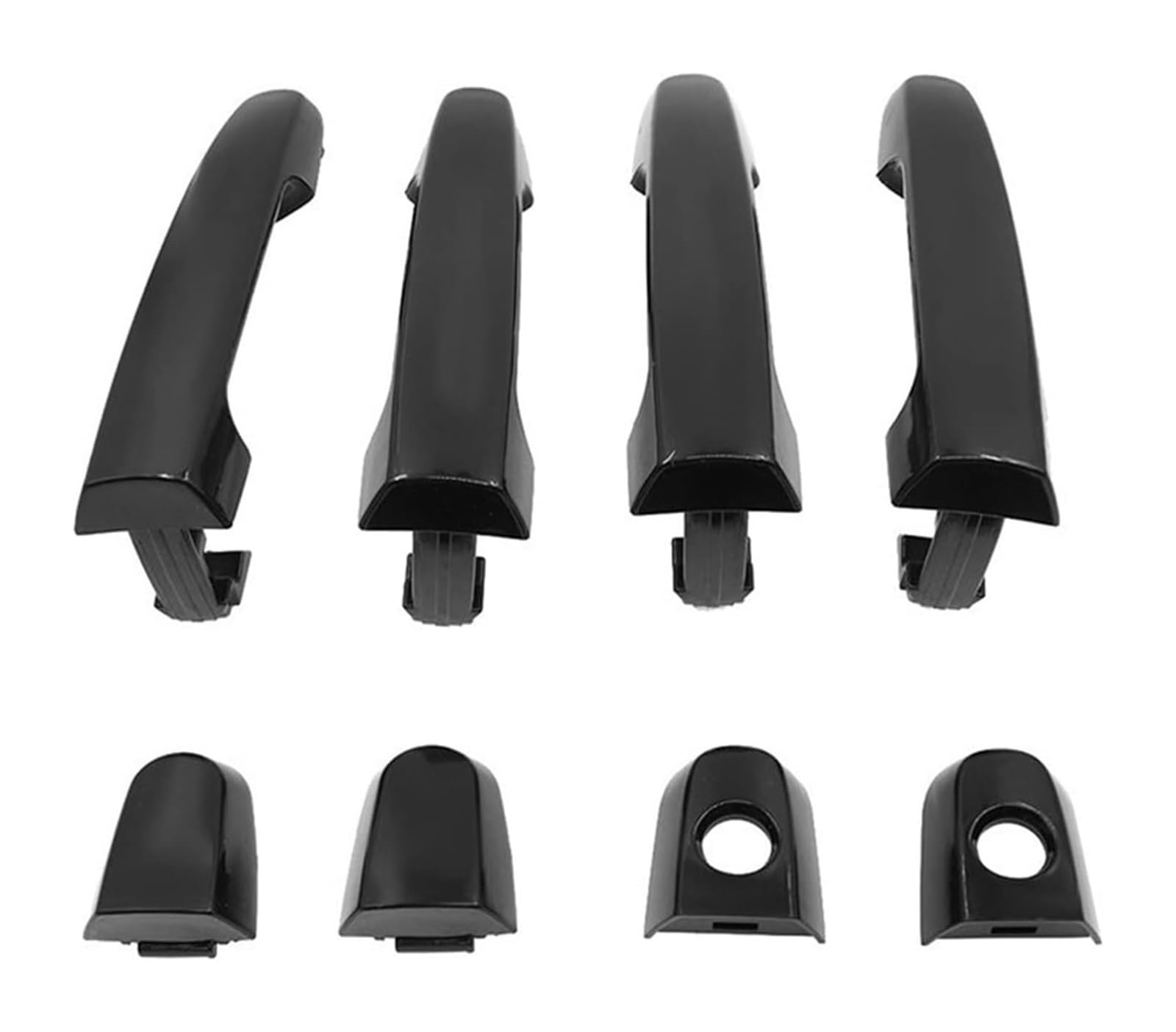Tytyass 4Pcs - 1Set Inner Door Handle For Toyota For Corolla For Matrix Exterior Door Handles Fl Fr Rl Rr 4Pcs 69211-Aa010 69211-Aa020