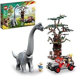 LEGO Jurassic World Brachiosaurus Discovery 76960 Jurassic Park 30th Anniversary Dinosaur Toy; Featuring a Lar