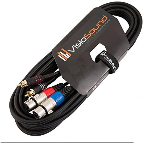 VisioSound Female XLR to RCA Cable 5m Cover
