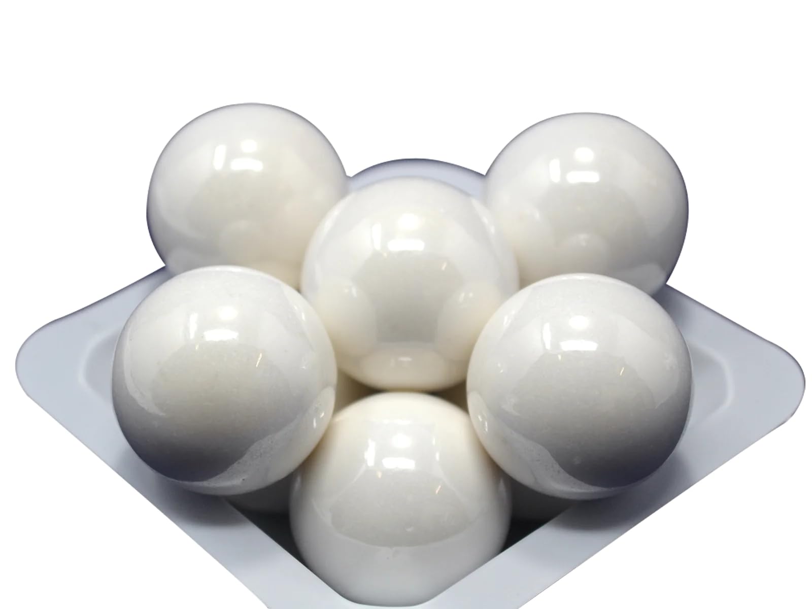 Bolas de molienda de zirconio estabilizado con itria de 30 mm - 1 kg de material de molienda premium for molinos de bolas planetarios de laboratorio