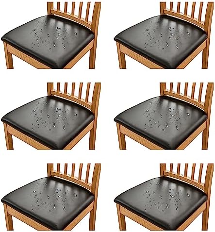 Stretch-Stuhlbezüge 4er Set – Elastische Sitzbezüge Für Esszimmerstühle Bis 48x48 Cm