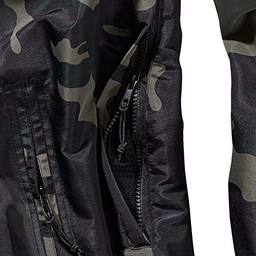 Brandit Été Coupe-Vent, Veste Imperméable, Anorak, Veste de Sport, Taille S À 5XL - Sombre Camouflage, XL - Image 5