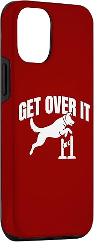 Miniatura 3 de iPhone 14 Pro Dog Agility Handler - Get Over It - Bar Jumping Dog Agility Case