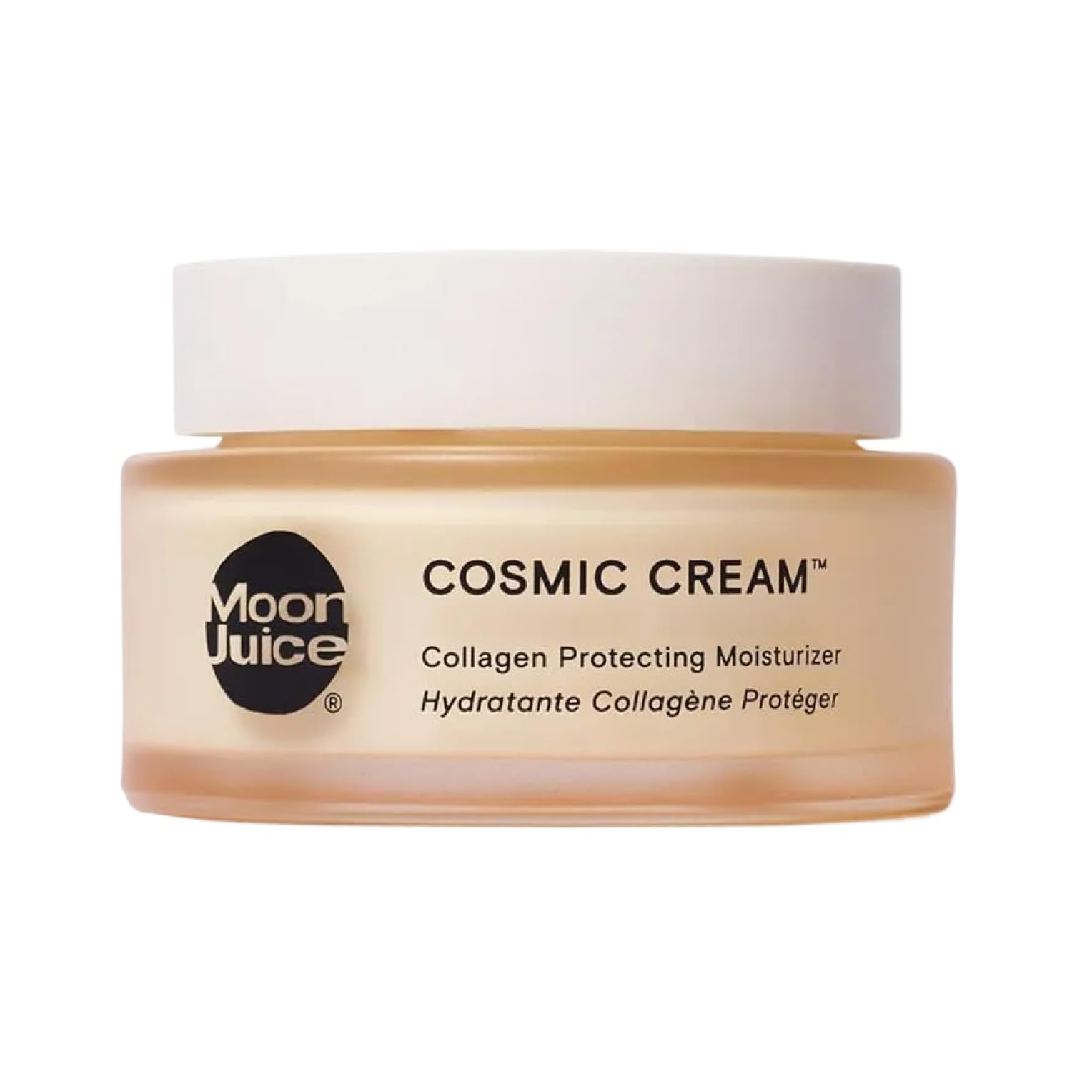 Moon Juice Cosmic Cream Vegan Collagen Protecting Moisturizer - Adaptogenic Dewy Face Lotion with Ashwagandha, Emollient Fatty Acids & Mushroom - Clean, Cruelty-Free & Sustainably-Sourced (1.7oz)