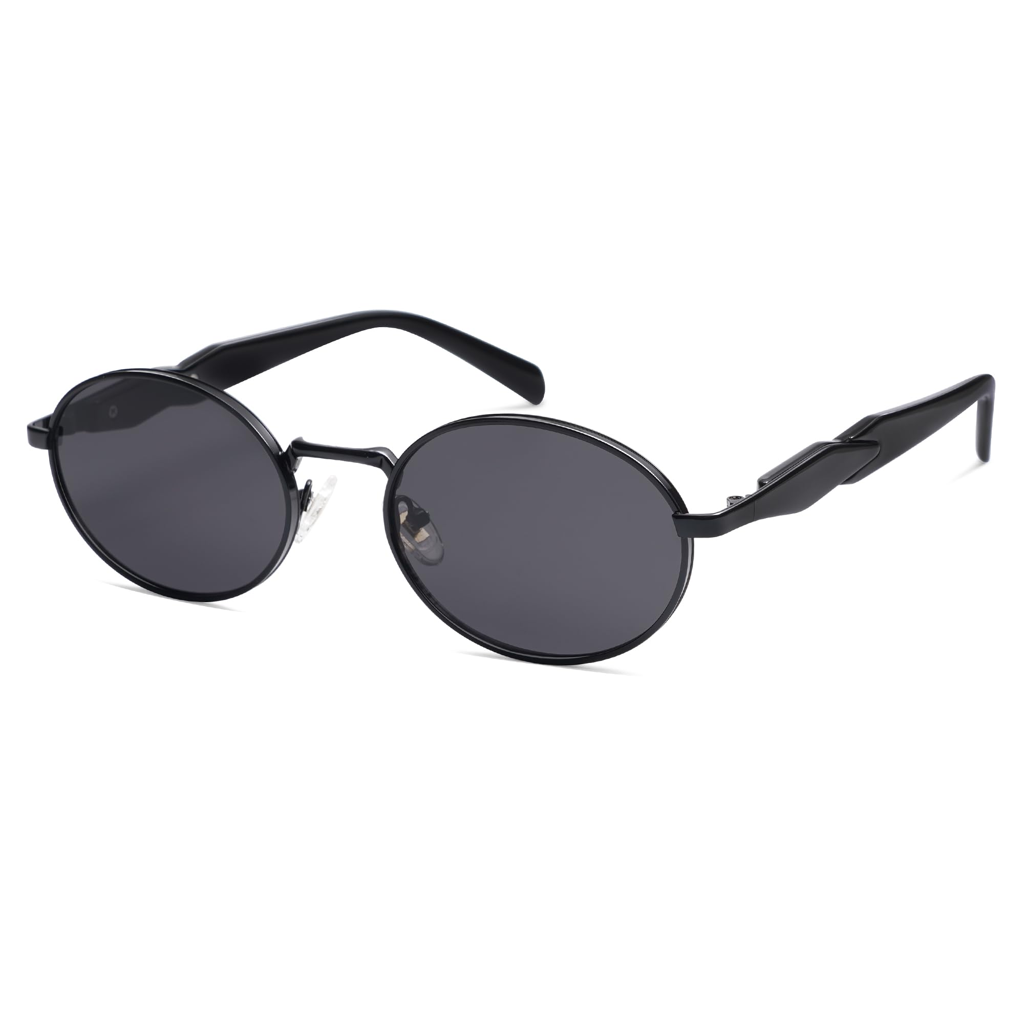 SOJOS Retro Oval Sunglasses for Women Men Trendy Sun Glasses Designer Inspired Classic Shades UV400 Protection SJ1224