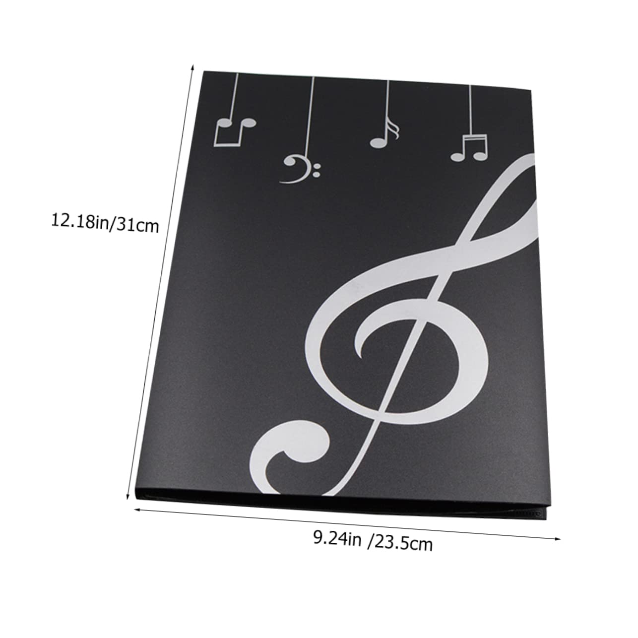 BESPORTBLE Music Sheet Folder Spiral Binding Pages Durable Music Document Organizer for Piano Instruments and File Storage Against Tears and Damage