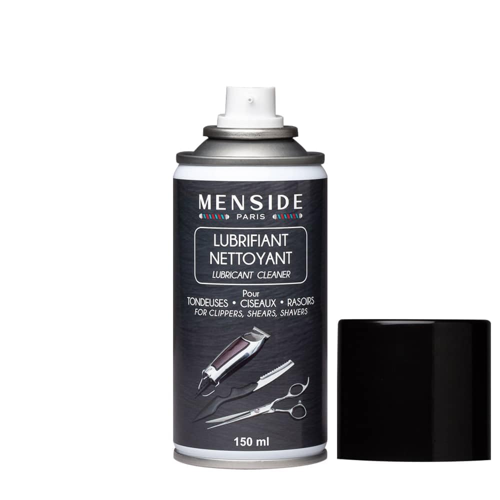 Huile Lubrifiante destinée aux tondeuses et rasoirs pour barbes et cheveux- Conçue pour les barbiers, salons de coiffure et particuliers - Lot éco 400 ml et 150 ml - Fabriqué en France